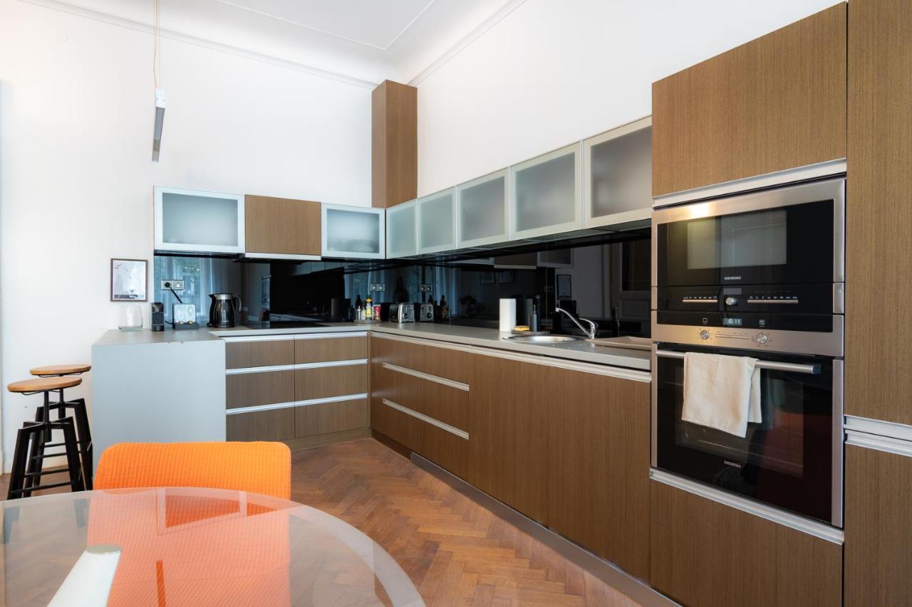 Elegant Paris Ave Apartment With A Terrace Praga Esterno foto